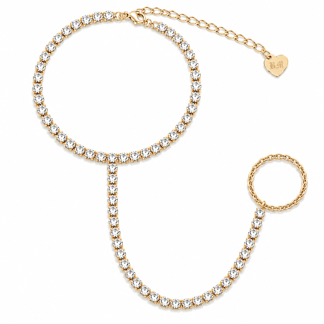 Francine Hand Chain Bracelet