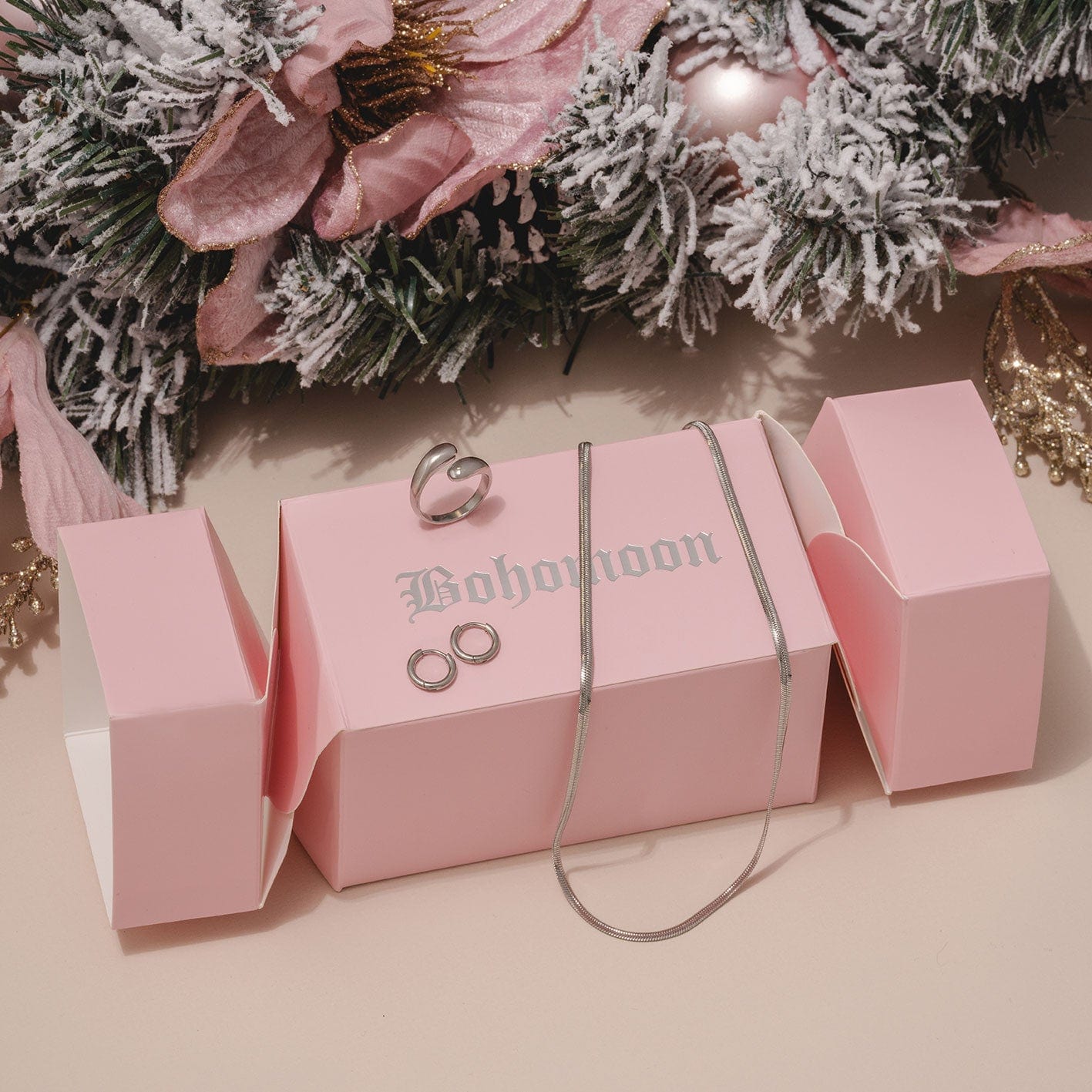 Bohomoon Stainless Steel Bestseller Cracker Bundle - Silver