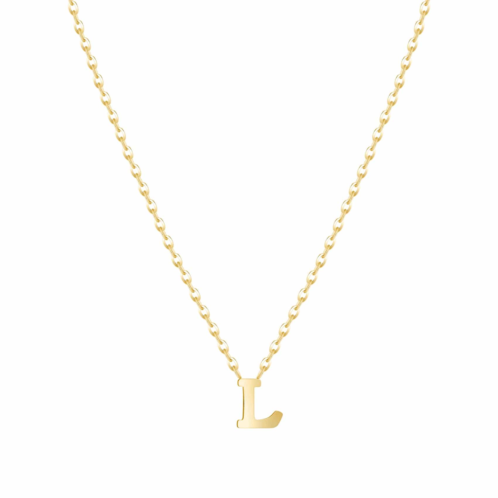 Bohomoon Stainless Steel Adore Me Initial Necklace