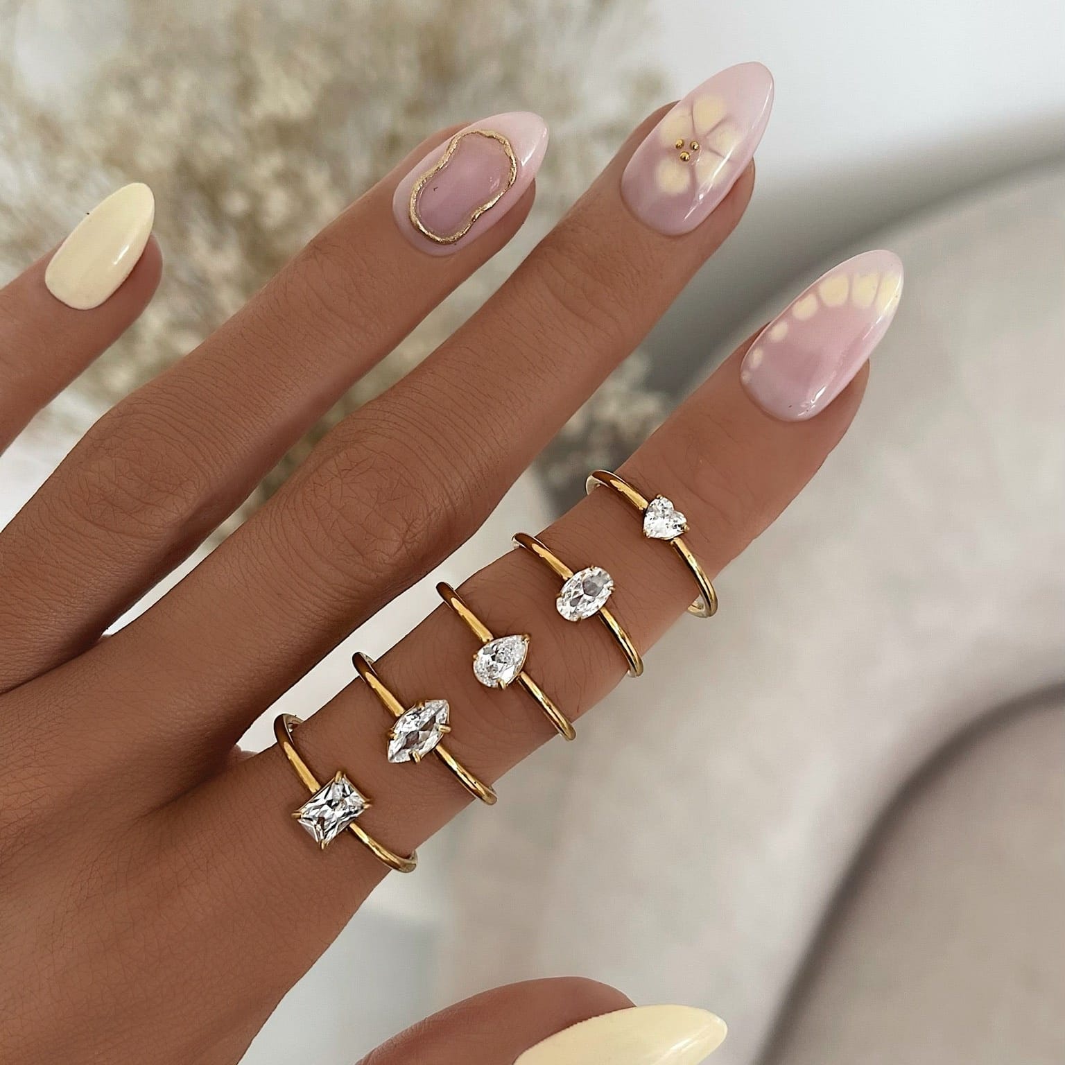 Bohomoon Stainless Steel Ainsley Ring