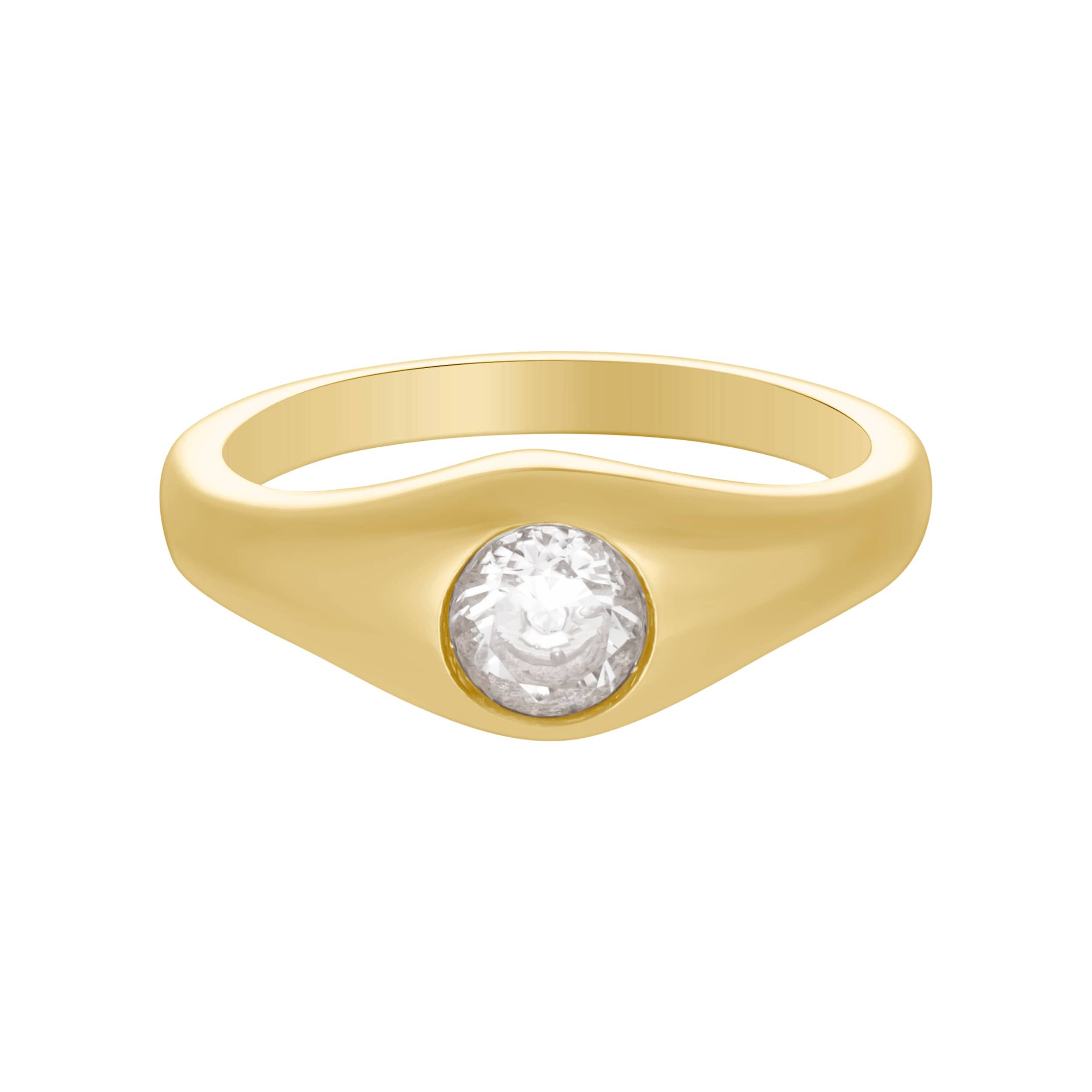 Bohomoon Stainless Steel Alana Pinky Ring