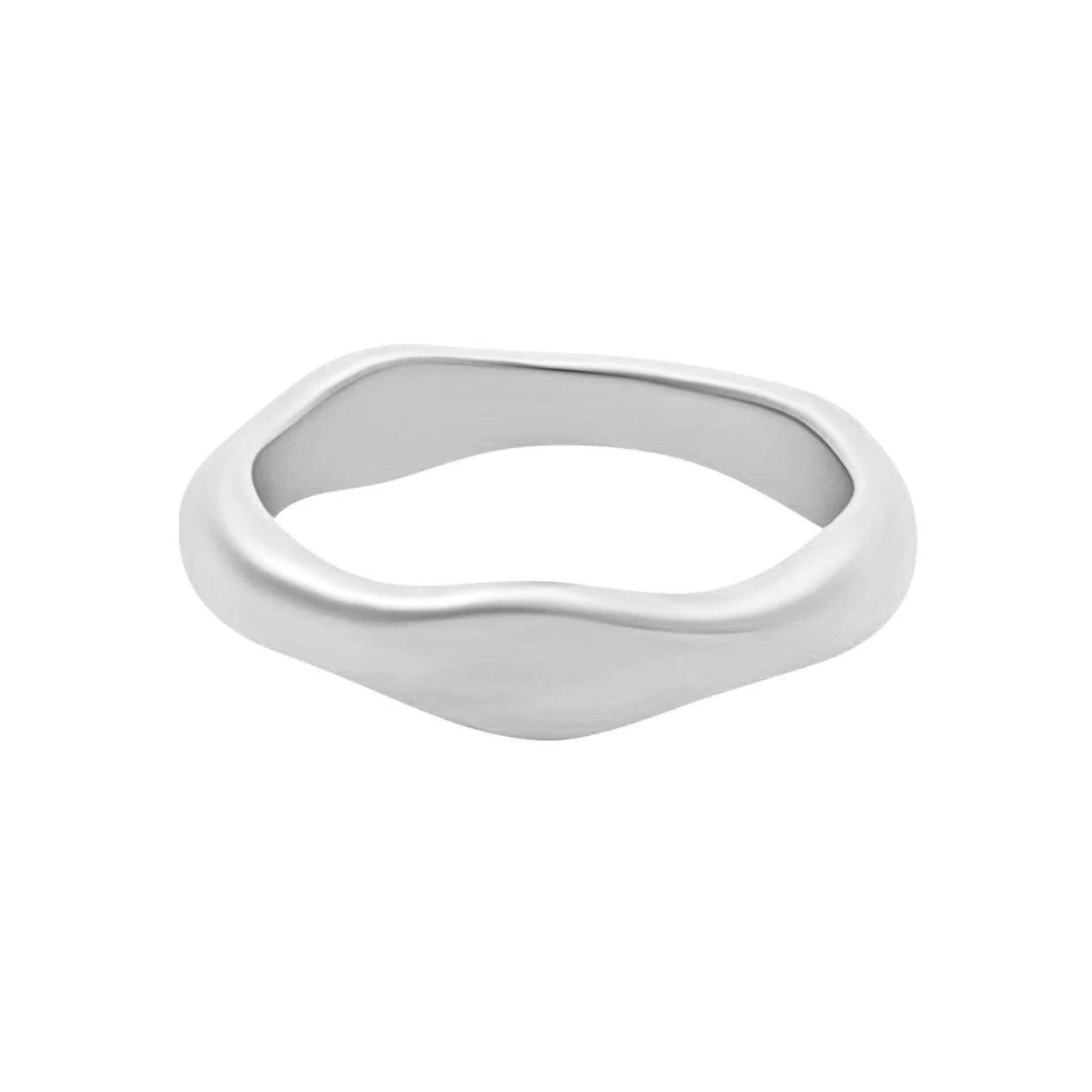 BohoMoon Stainless Steel Aliah Ring Silver / US 4 / UK H / EUR 46 / (xxsmall)