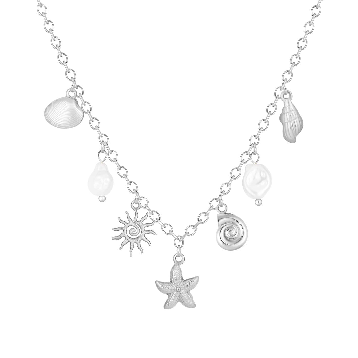 Bohomoon Stainless Steel Alicante Charm Necklace