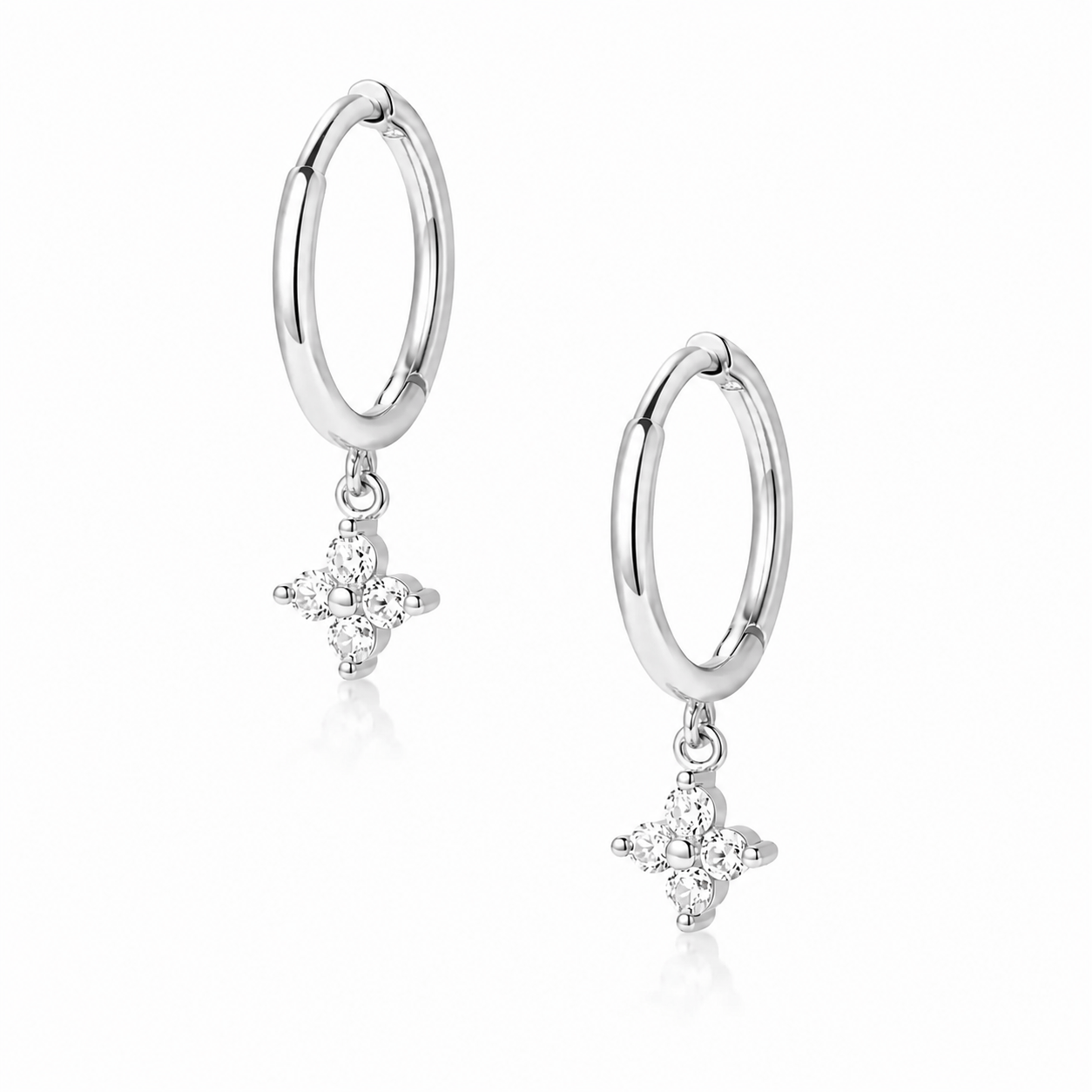 Bohomoon Stainless Steel Alix Hoop Earrings