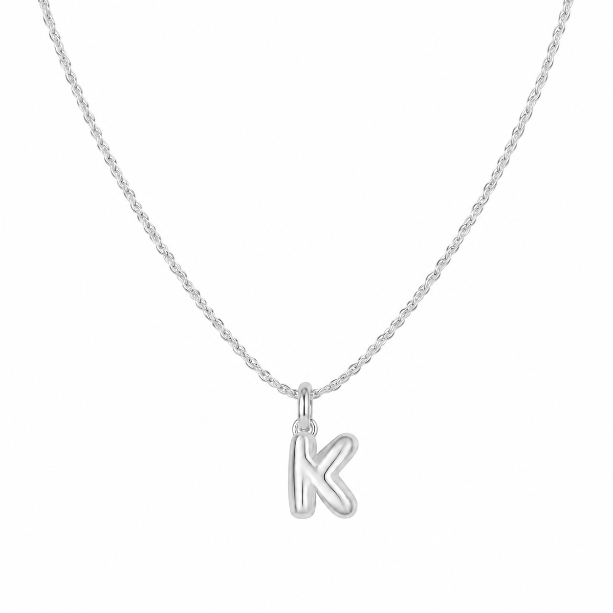Bohomoon Stainless Steel All About Me Initial Necklace