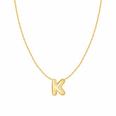 Bohomoon Stainless Steel All About Me Initial Necklace