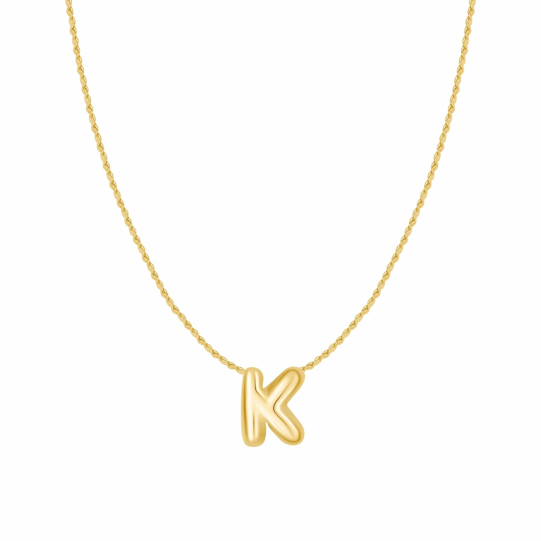 Bohomoon Stainless Steel All About Me Initial Necklace