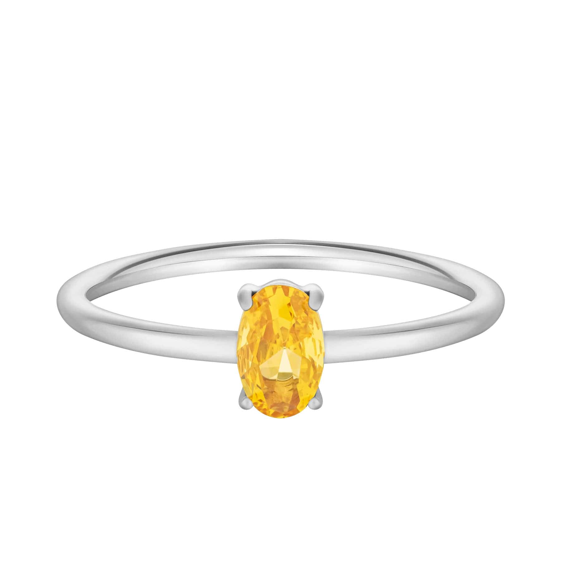 Bohomoon Stainless Steel Always Birthstone Ring