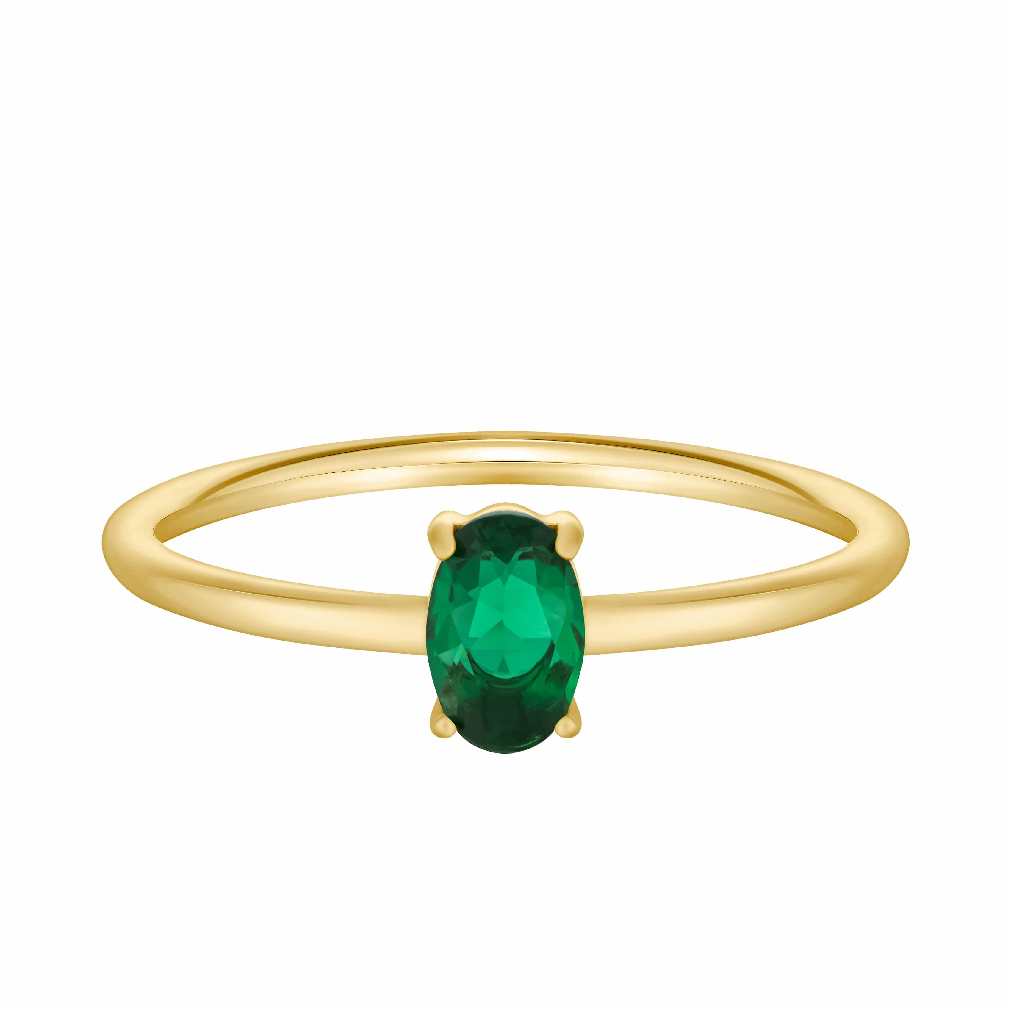 Bohomoon Stainless Steel Always Birthstone Ring