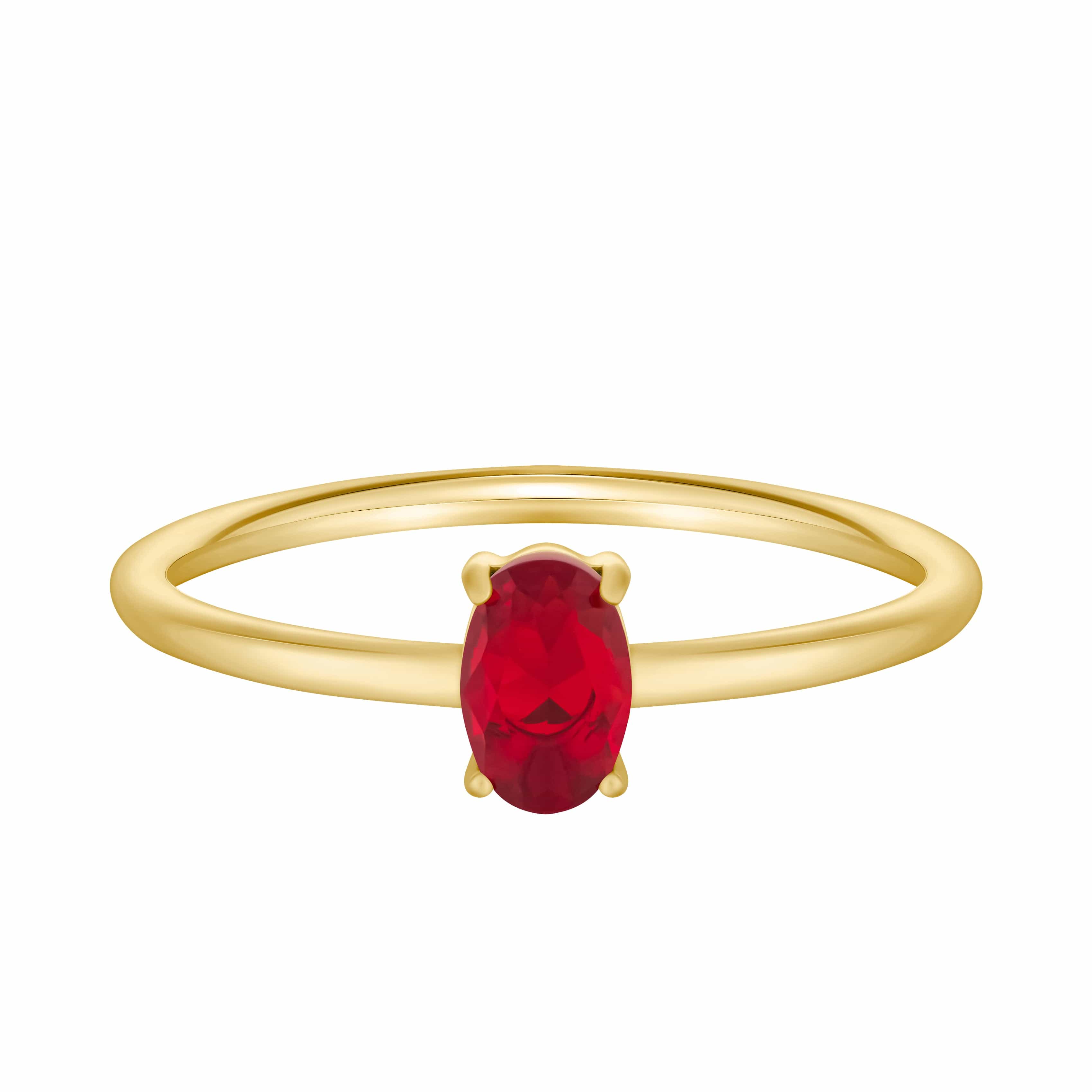 Bohomoon Stainless Steel Always Birthstone Ring