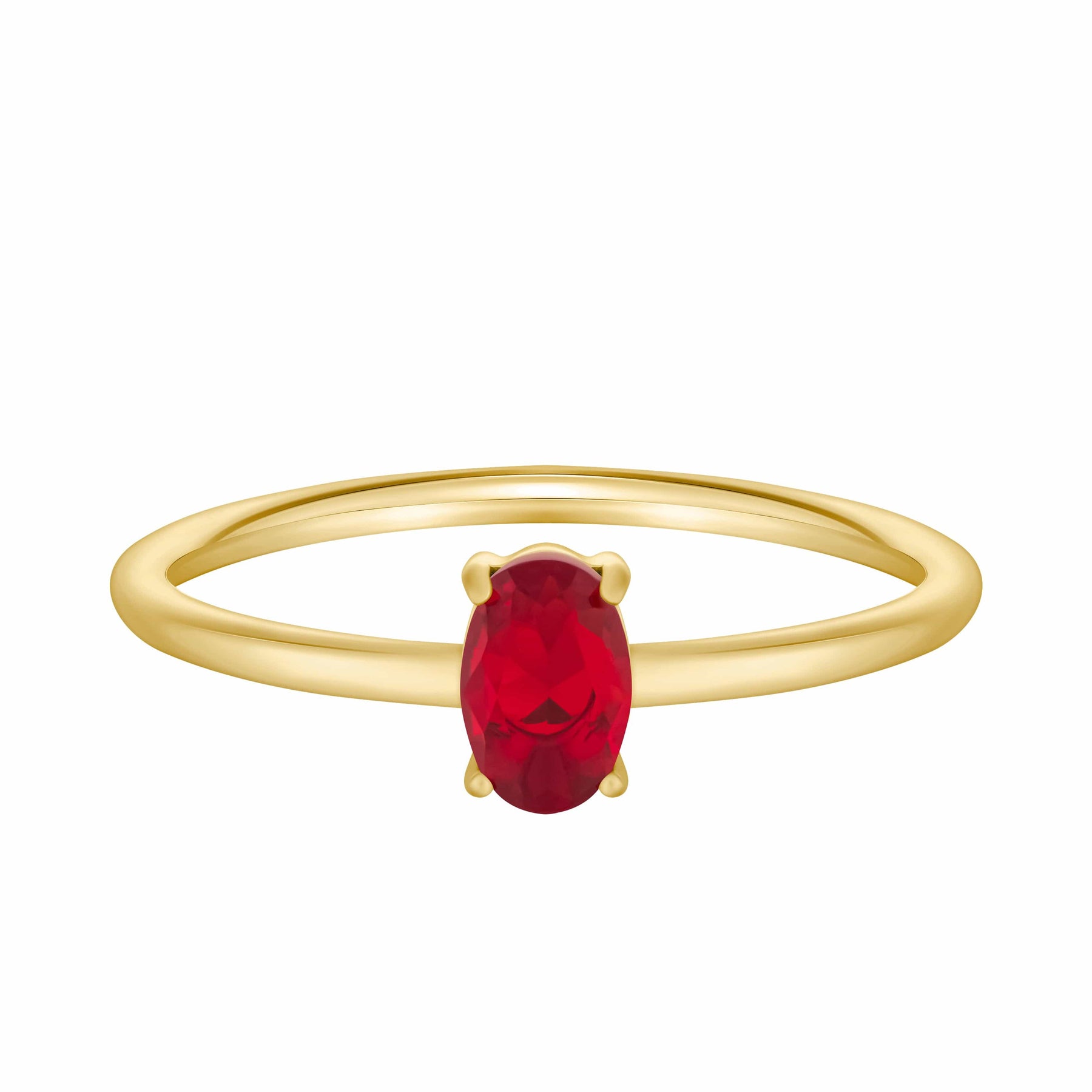 Bohomoon Stainless Steel Always Birthstone Ring