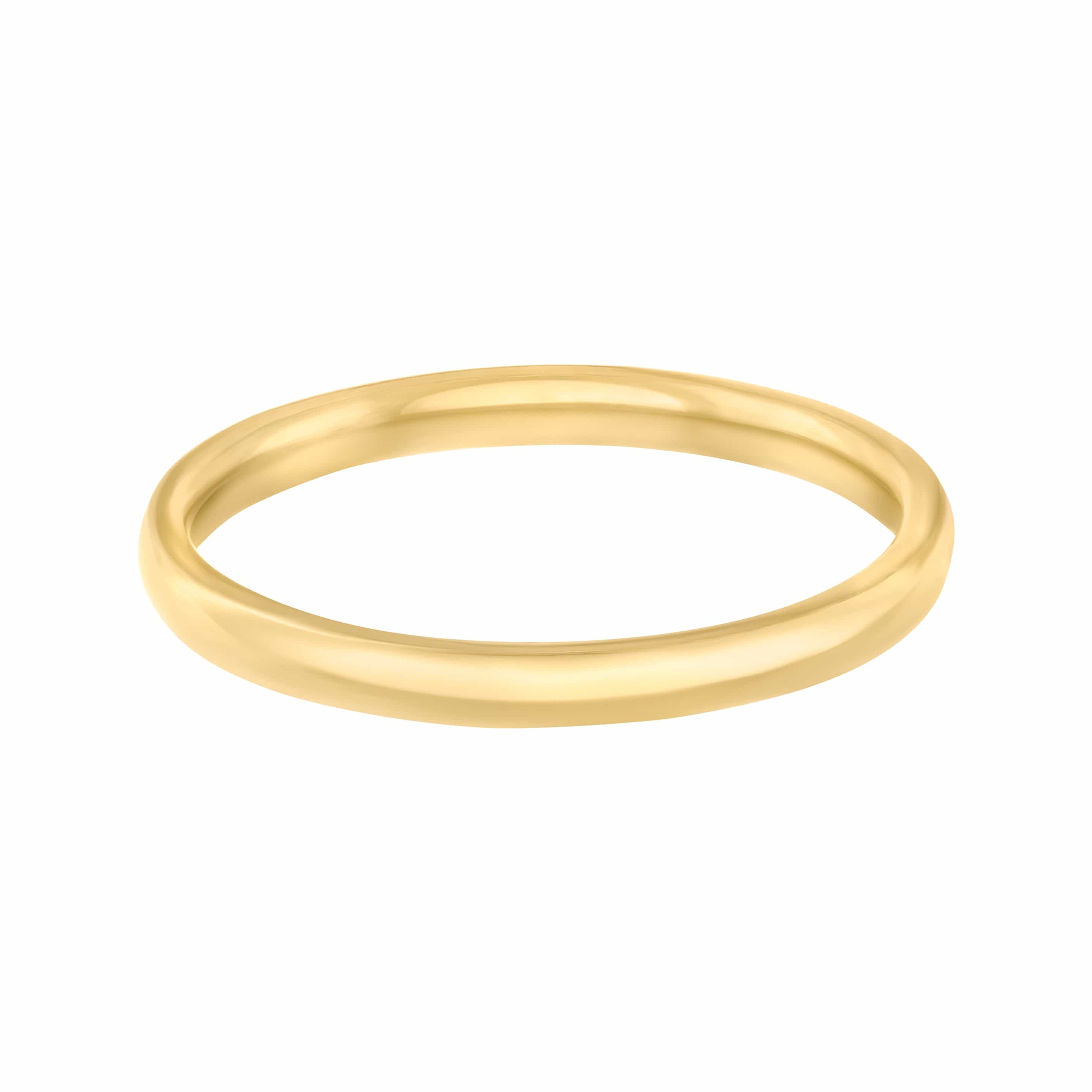 Bohomoon Stainless Steel Amelia Plain Band Ring