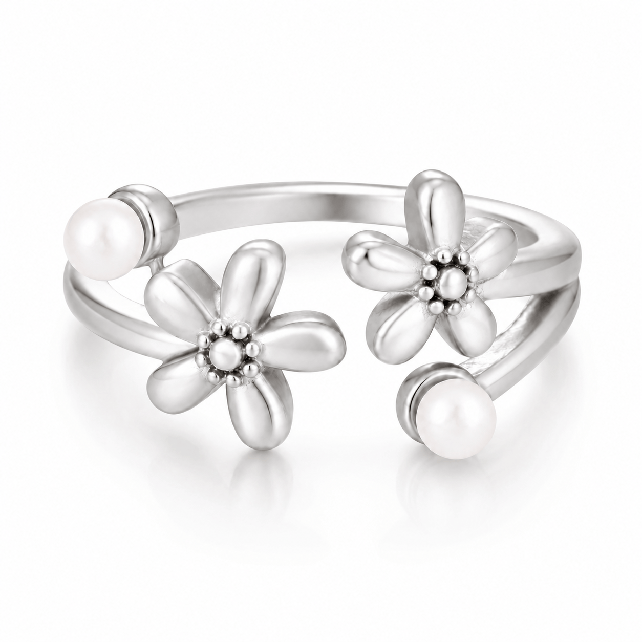 Bohomoon Stainless Steel Andie Pearl Ring