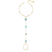Bohomoon Stainless Steel Angelic Hand Chain Bracelet