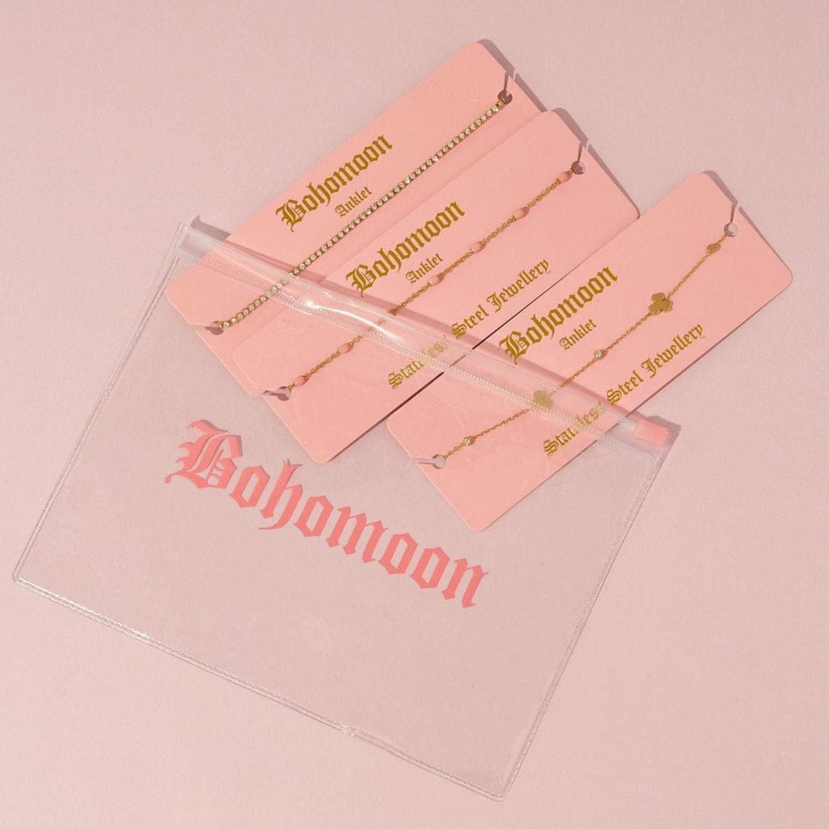 Bohomoon Stainless Steel Anklet Goodie Bag