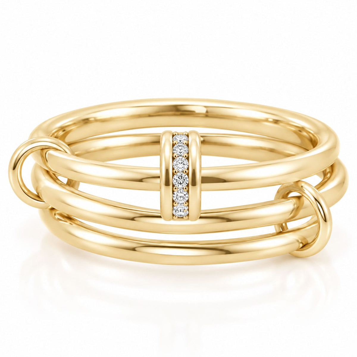 Bohomoon Stainless Steel Ashanti Ring