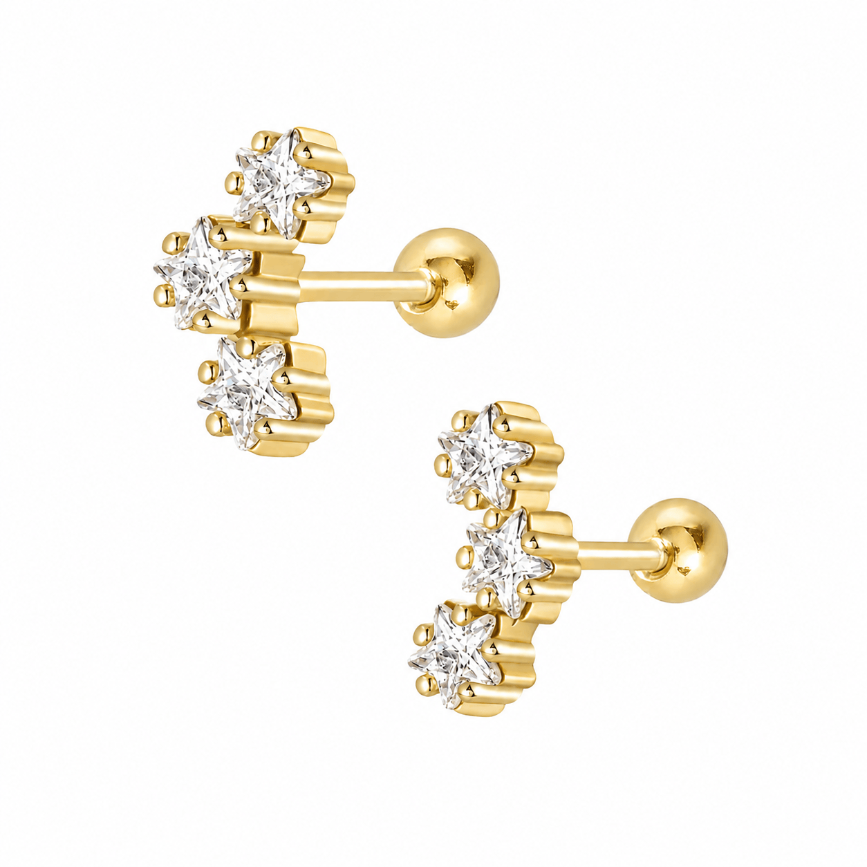 Bohomoon Stainless Steel Astrid Stud Earrings