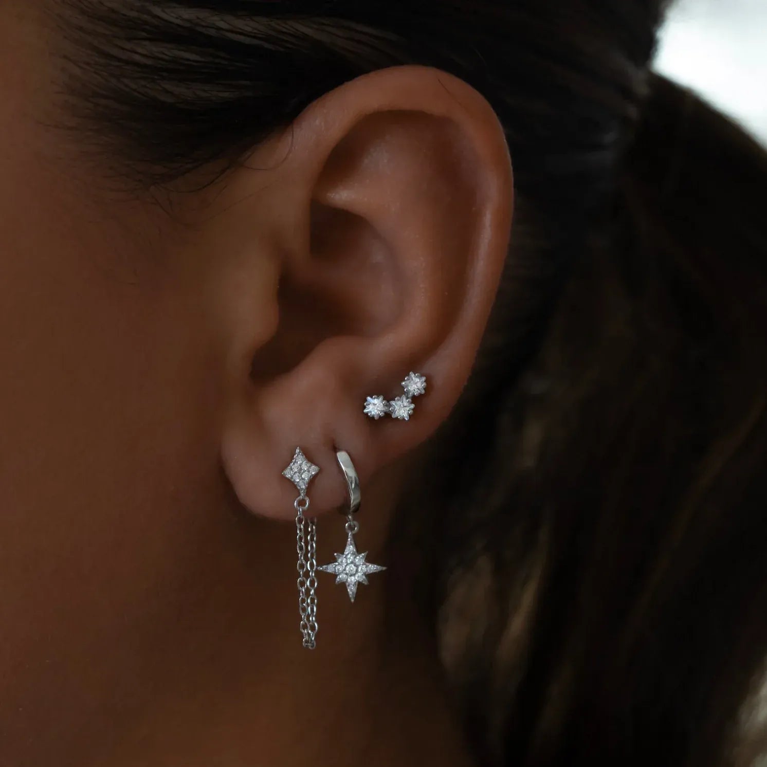 Bohomoon Stainless Steel Astrid Stud Earrings