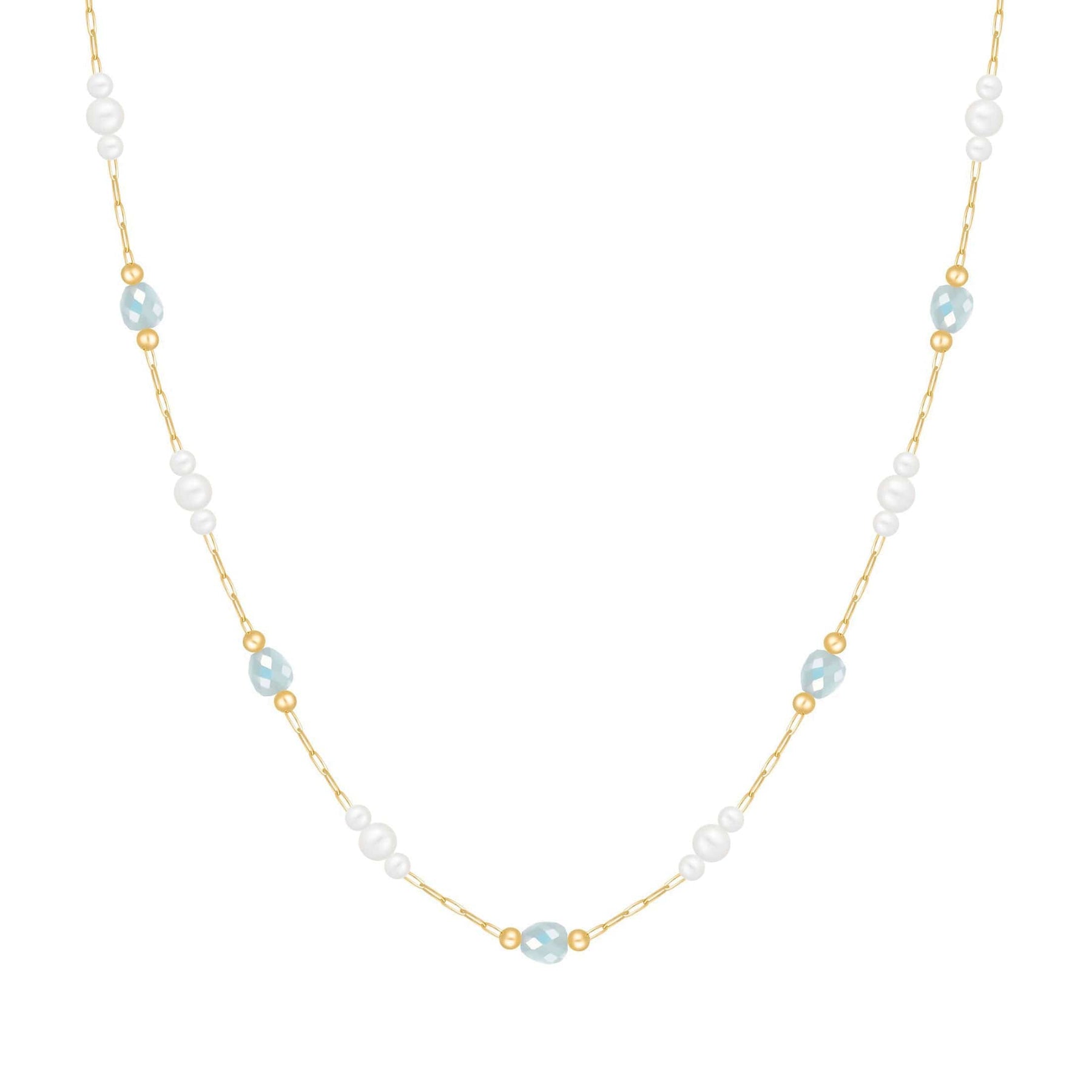 Bohomoon Stainless Steel Beach Waves Choker Necklace