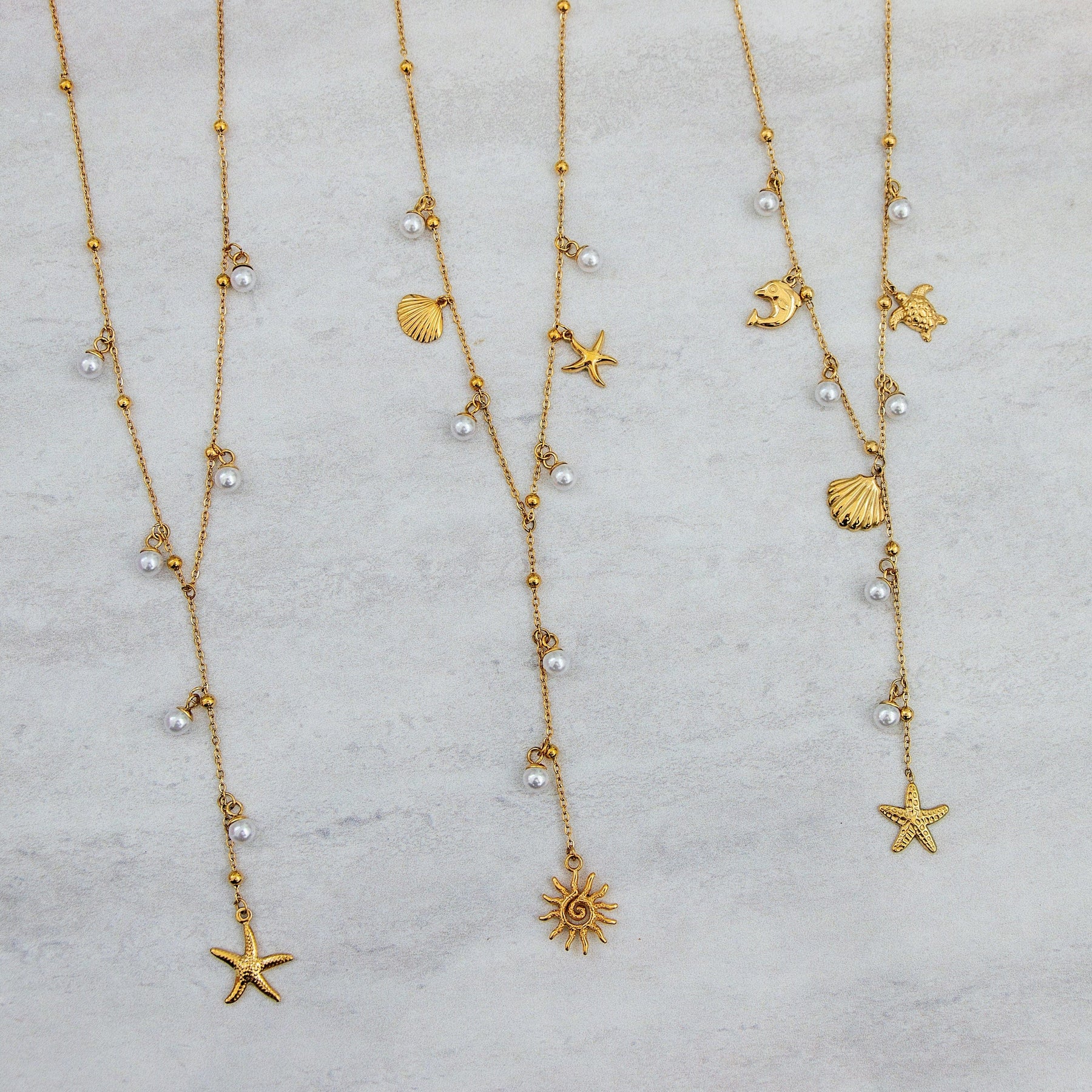 Bohomoon Stainless Steel Bondi Lariat Necklace