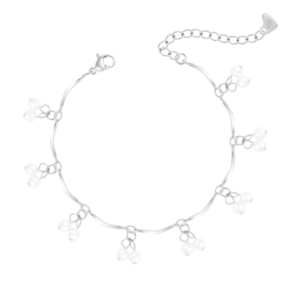 Bohomoon Stainless Steel Boulevard Pearl Bracelet