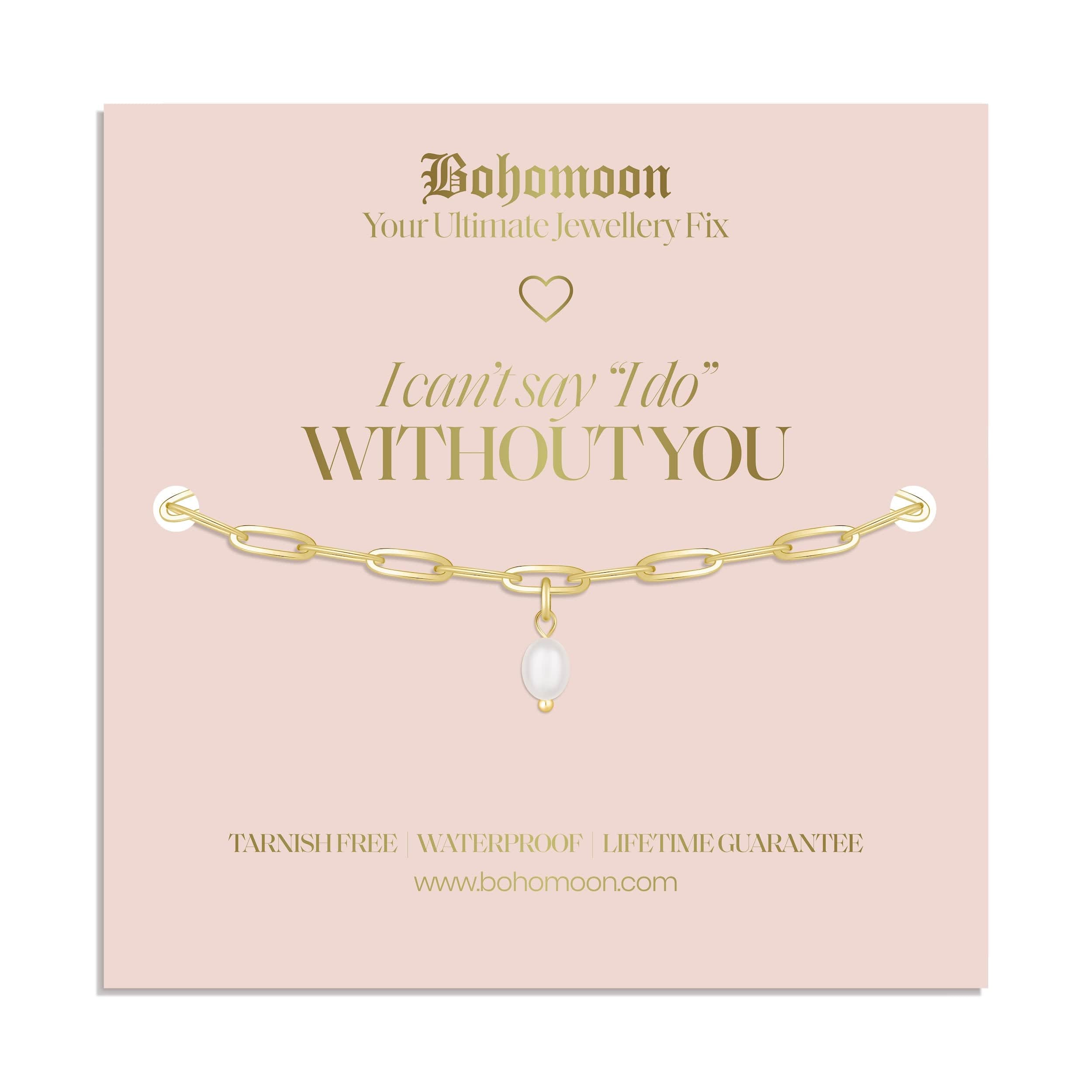 Bohomoon Stainless Steel Bridesmaid Bracelet