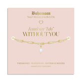 Bohomoon Stainless Steel Bridesmaid Bracelet