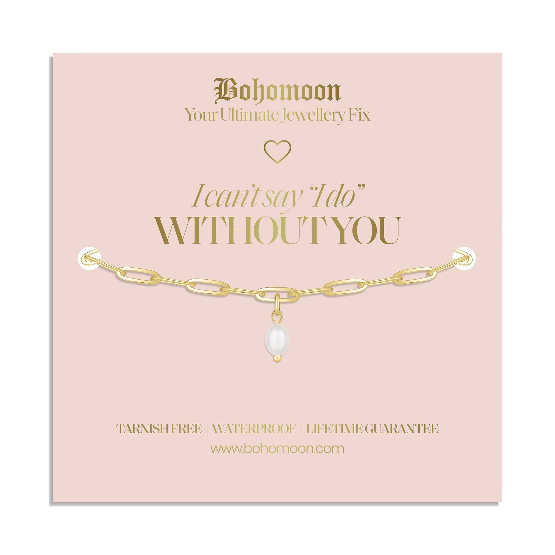 Bohomoon Stainless Steel Bridesmaid Bracelet