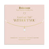 Bohomoon Stainless Steel Bridesmaid Necklace