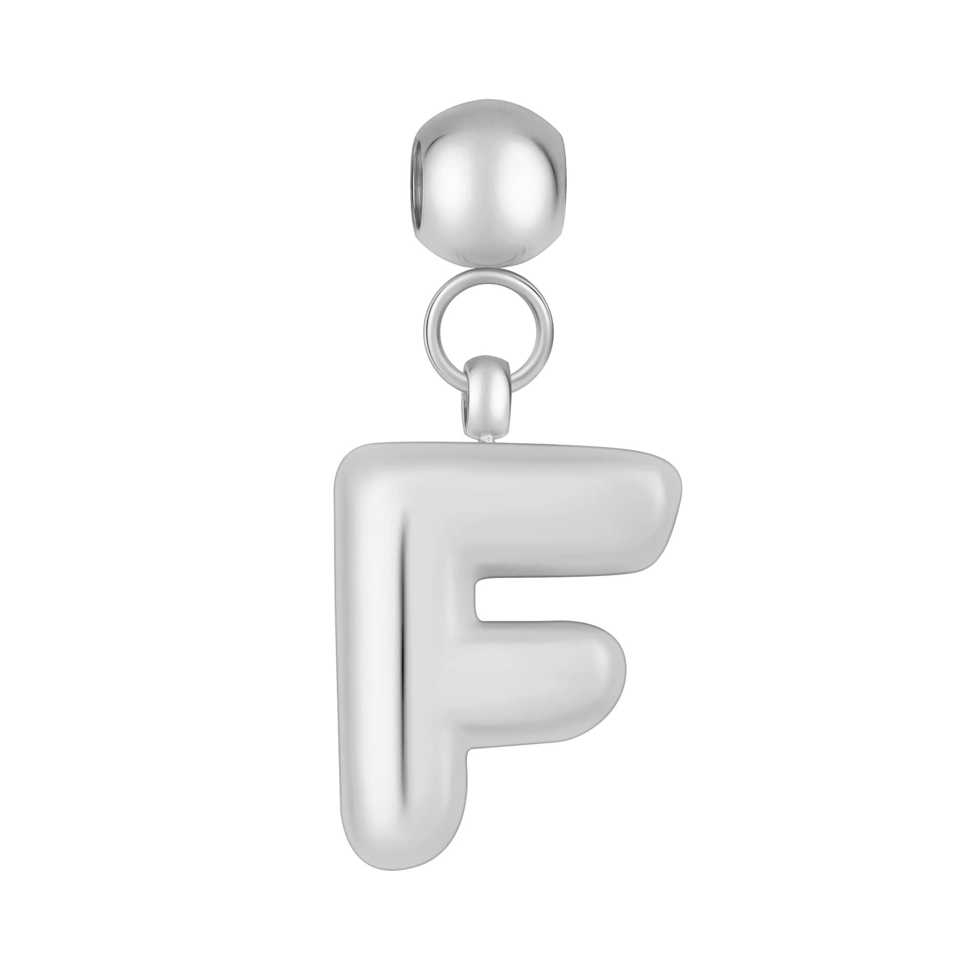 Bohomoon Stainless Steel Bubble F Charm
