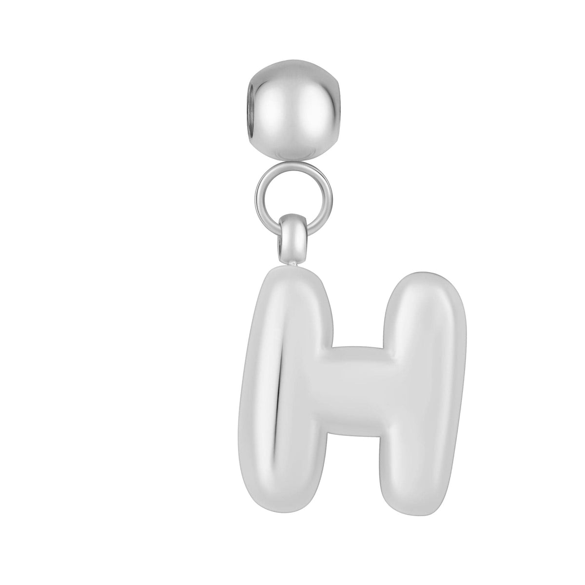 Bohomoon Stainless Steel Bubble H Charm