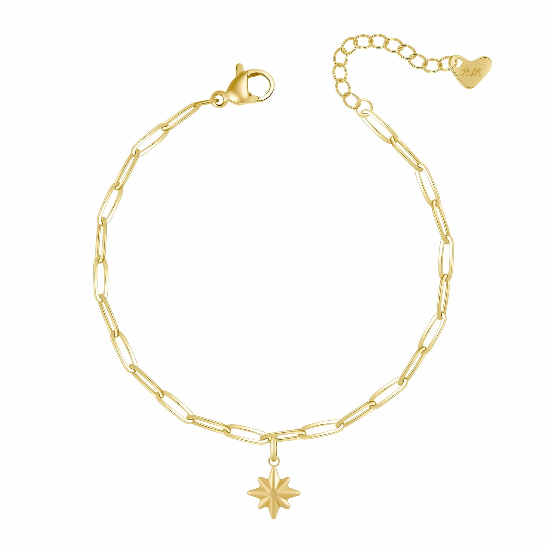 Bohomoon Stainless Steel Christmas Bracelet