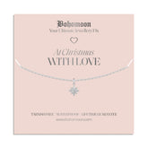 Bohomoon Stainless Steel Christmas Necklace