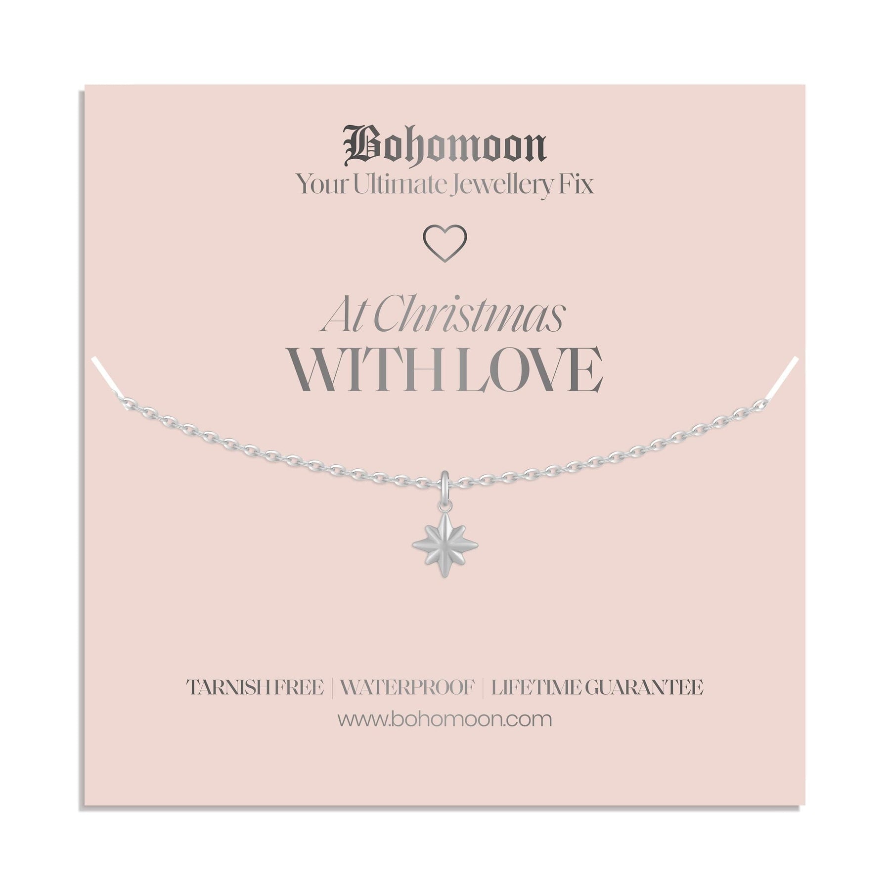 Bohomoon Stainless Steel Christmas Necklace