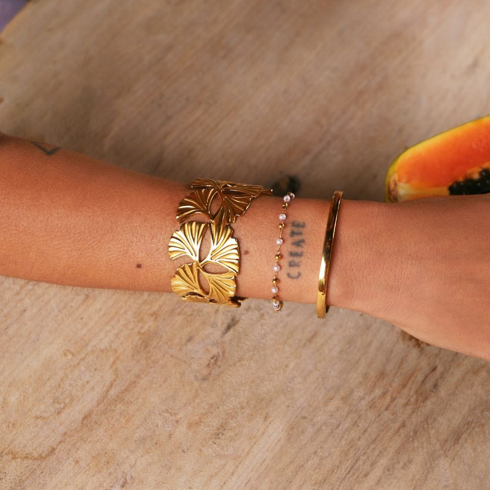 Bohomoon Stainless Steel Cloud Bracelet