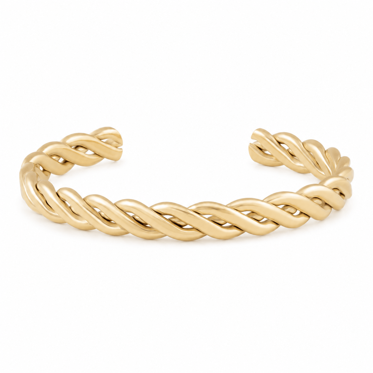 Bohomoon Stainless Steel Crete Cuff Bracelet