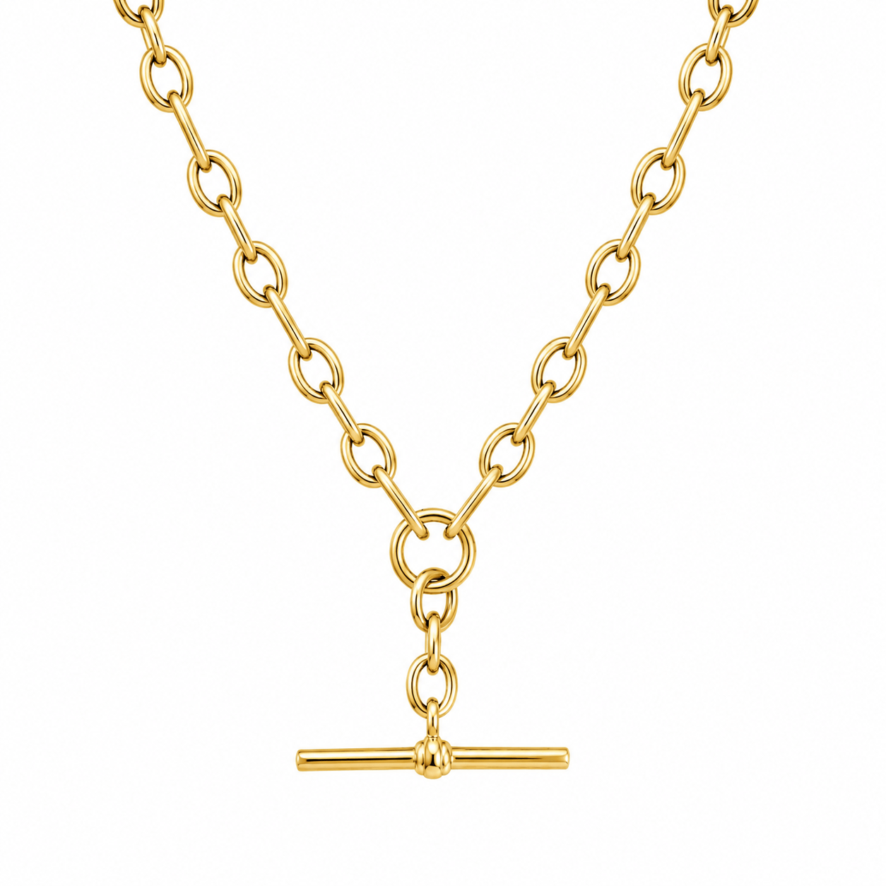 Bohomoon Stainless Steel Dallas Tbar Necklace