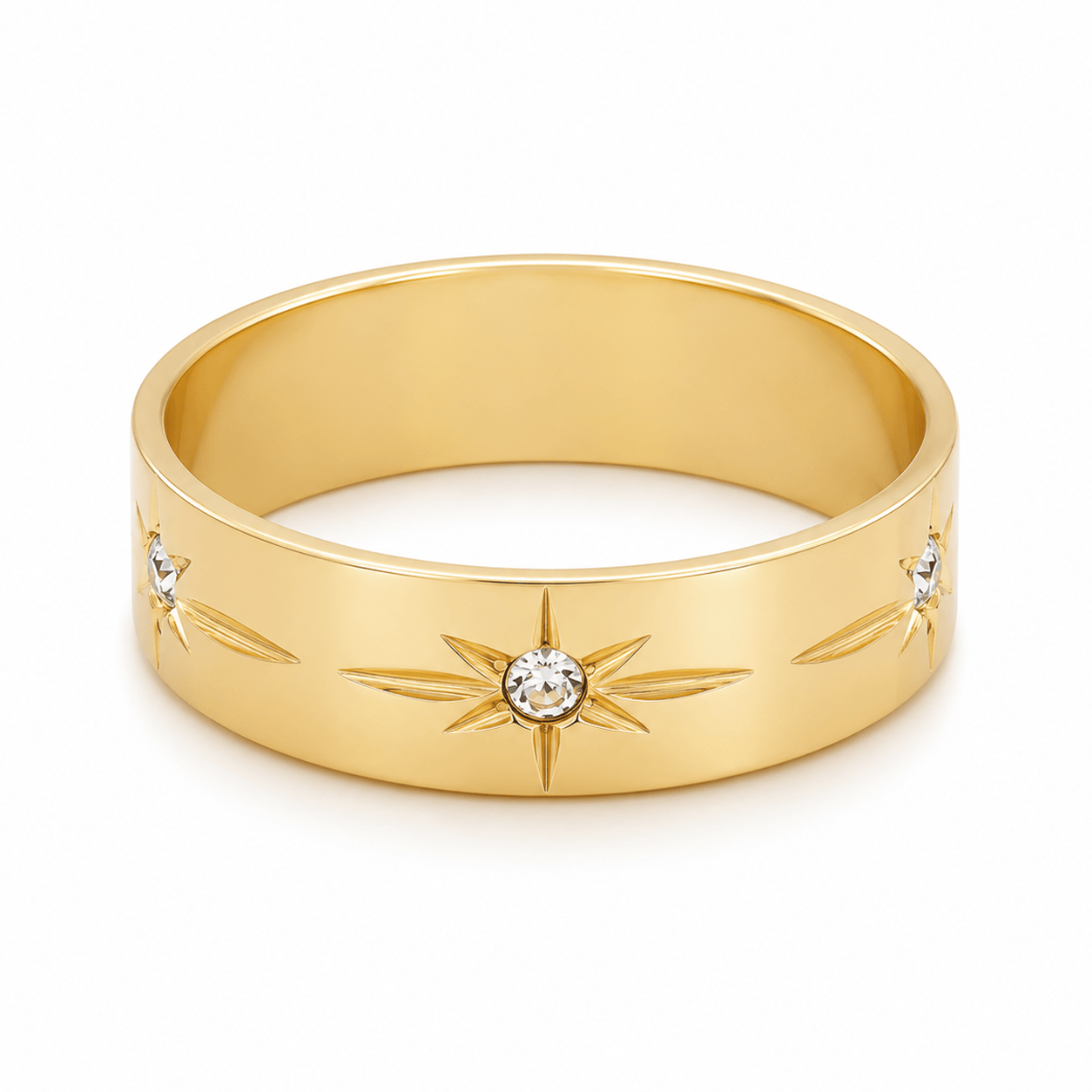 Bohomoon Stainless Steel Daphne Star Ring