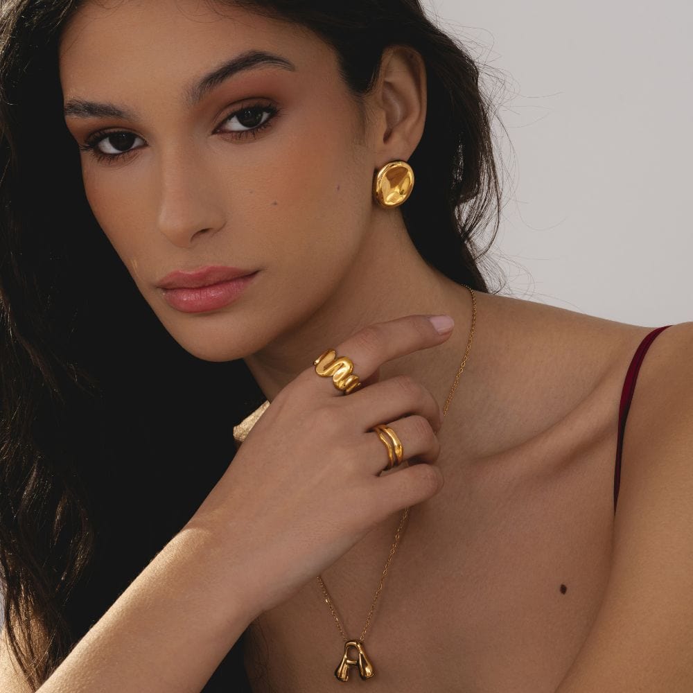 Bohomoon Stainless Steel Deja Stud Earrings