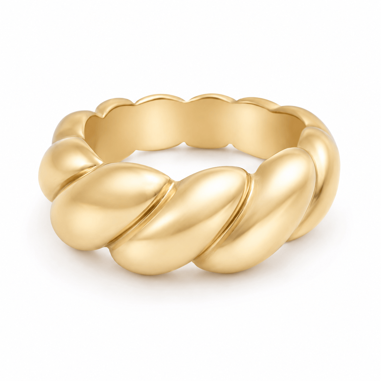 Bohomoon Stainless Steel Demi Ring