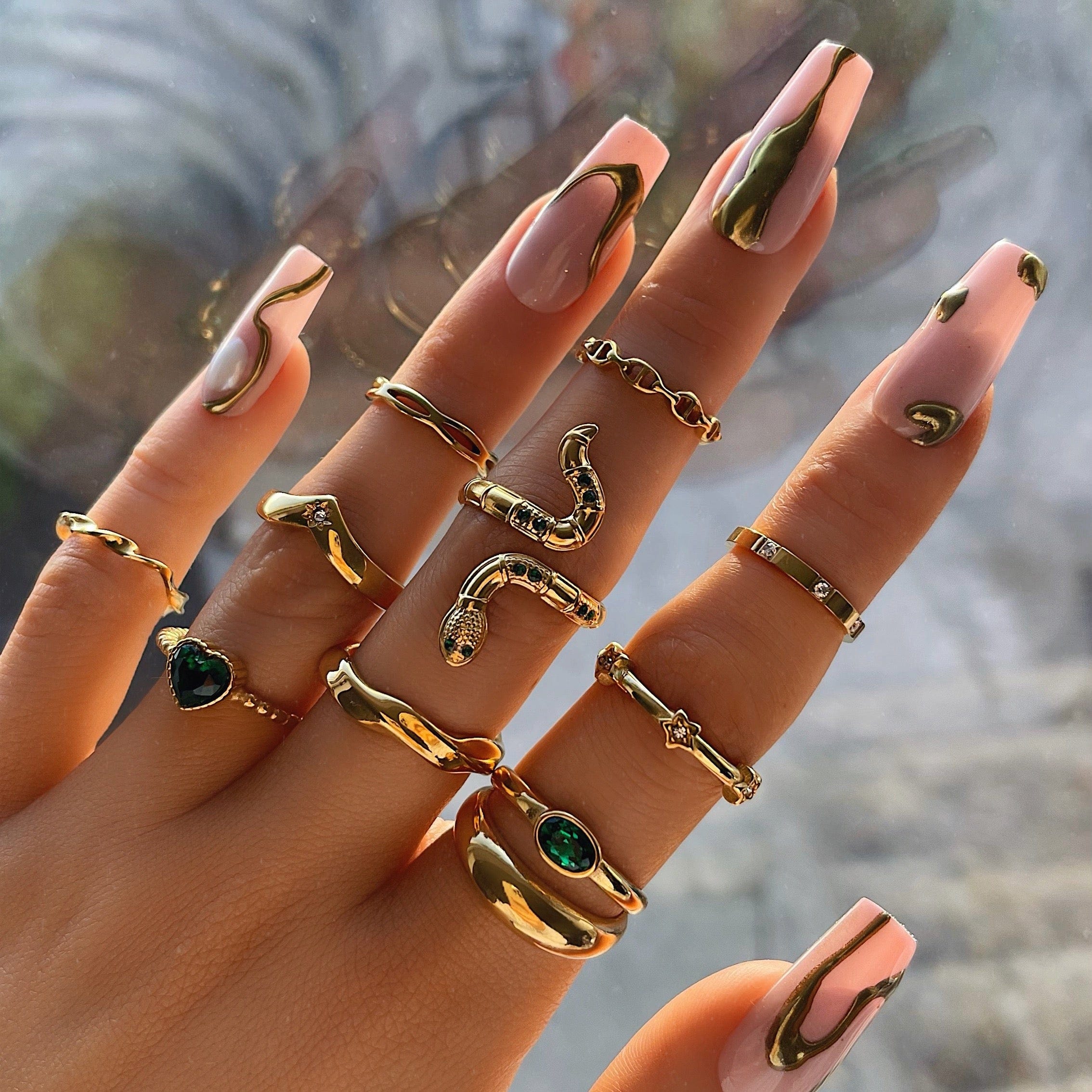 BohoMoon Stainless Steel Dream Ring
