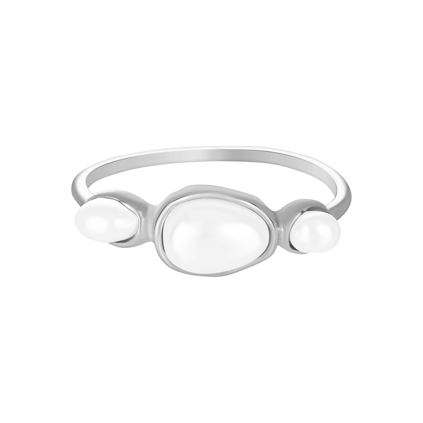 Bohomoon Stainless Steel Eden Pearl Ring