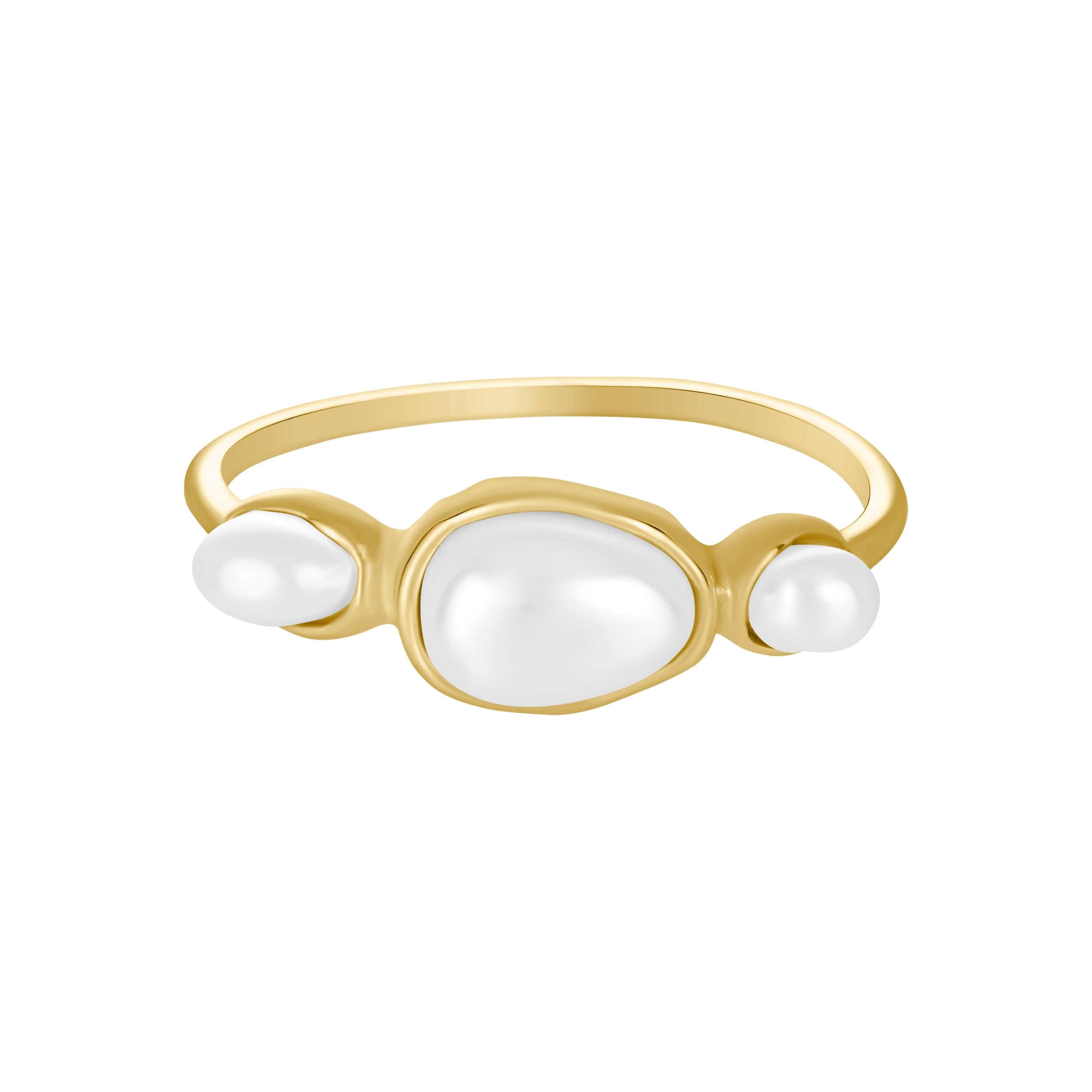 Bohomoon Stainless Steel Eden Pearl Ring