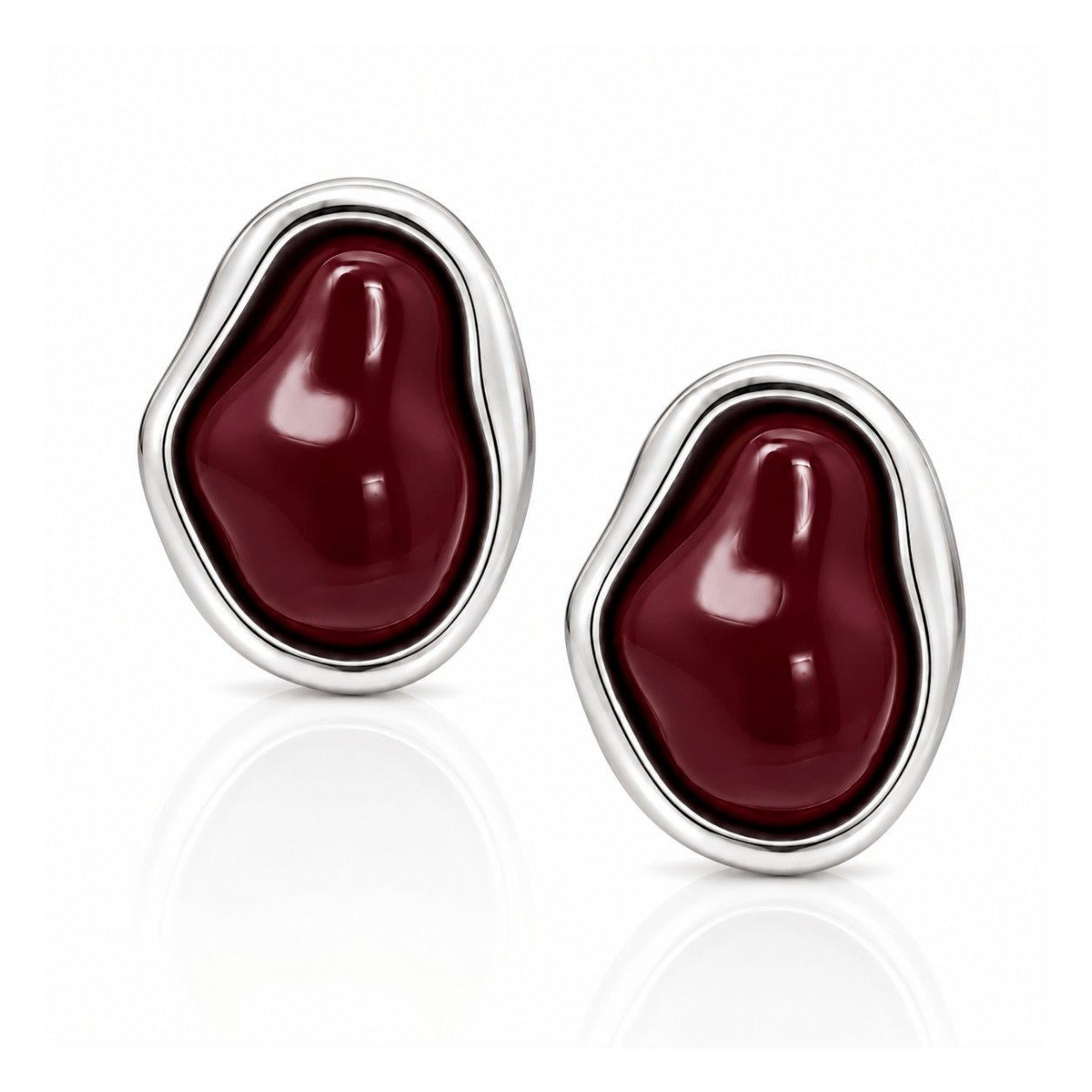 Bohomoon Stainless Steel Ember Stud Earrings