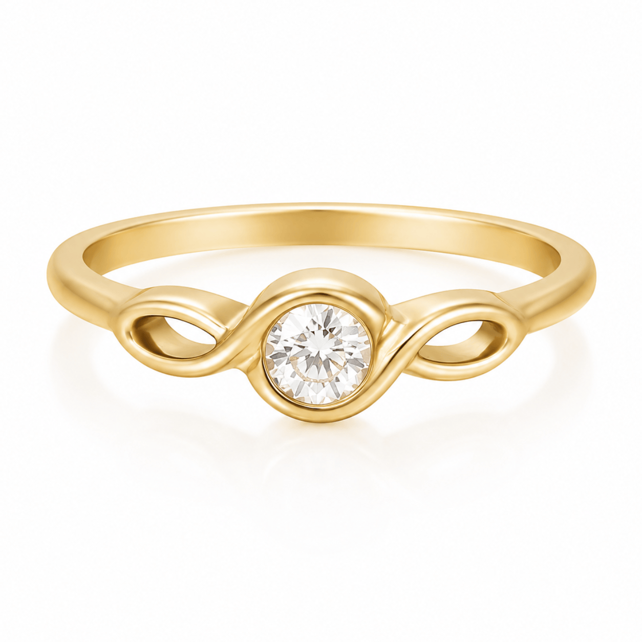 Bohomoon Stainless Steel Embrace Ring