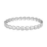 Bohomoon Stainless Steel Entwined Hearts Bracelet
