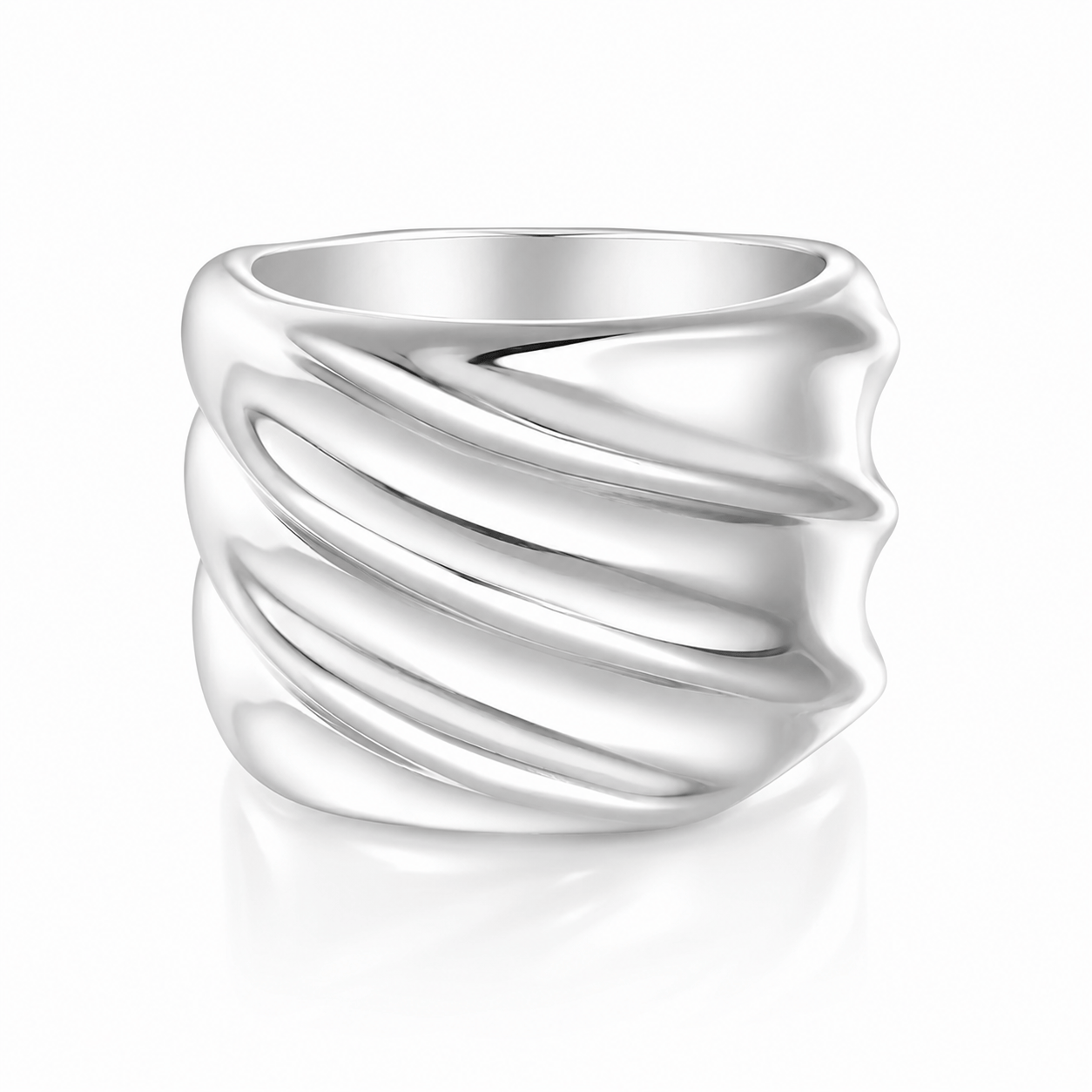 Bohomoon Stainless Steel Ethereal Ring