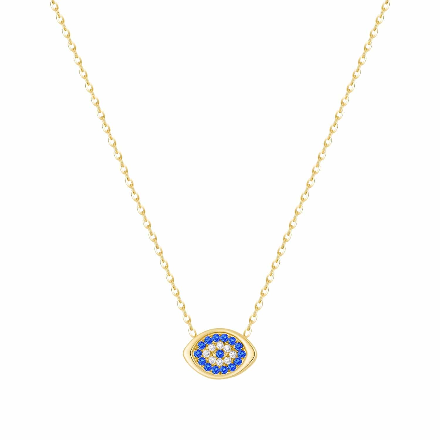 Bohomoon Stainless Steel Ever Seeing Eye Necklace
