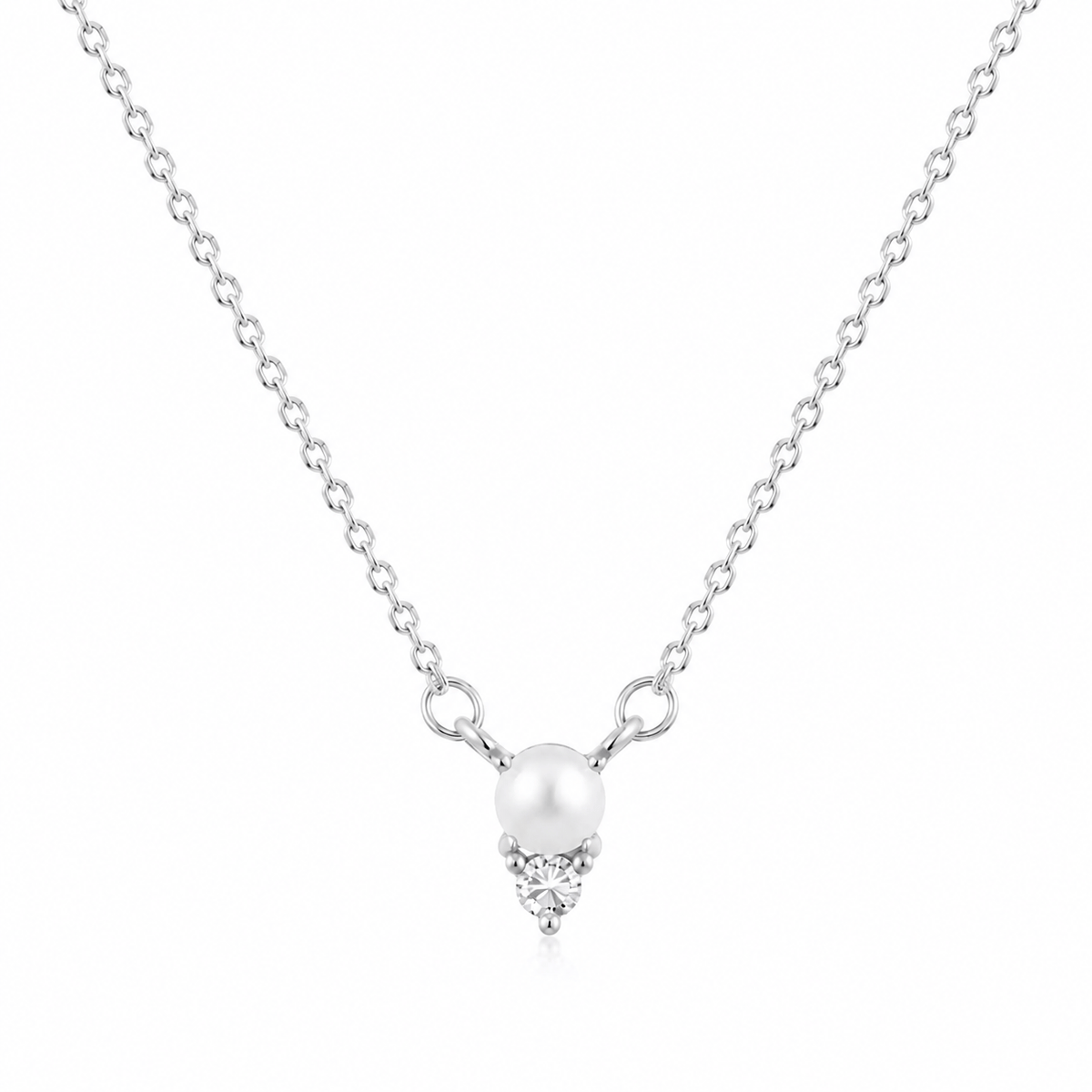 Bohomoon Stainless Steel Evie Pearl Necklace