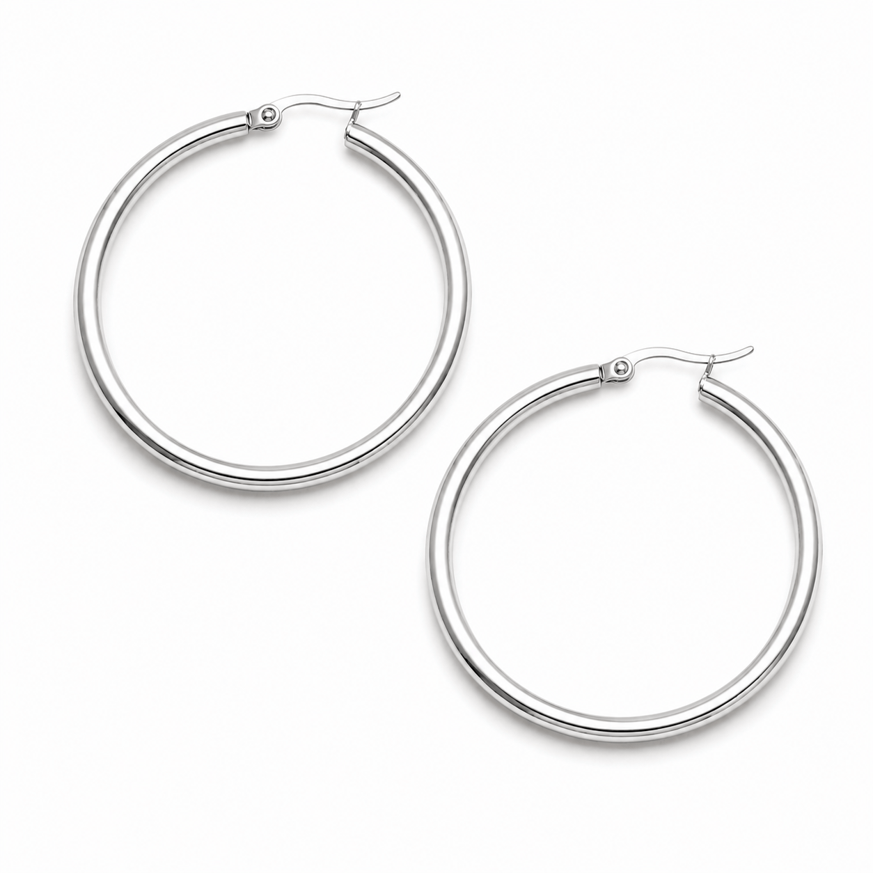 Bohomoon Stainless Steel Exude Hoop Earrings